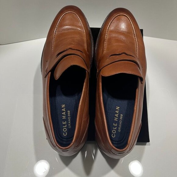 Cole Haan Bedford Penny Loafer Leather Brown Men’s 9.5M main image 13
